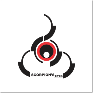 scorpion's eyes Posters and Art